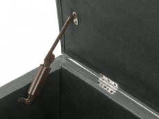 GFW GFW Mystica Grey Ottoman Storage Bench (Flat Packed)
