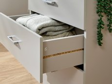 GFW GFW Panama Grey 3 Piece Bedroom Furniture Package (Flat Packed)