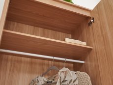 GFW GFW Panama Oak 3 Piece Bedroom Furniture Package (Flat Packed)