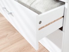 GFW GFW Panama White 3 Piece Bedroom Furniture Package (Flat Packed)