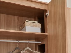 GFW GFW Panama Oak 4 Piece Bedroom Furniture Package (Flat Packed)