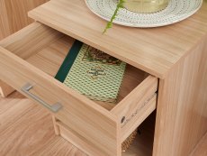 GFW GFW Panama Oak 4 Piece Bedroom Furniture Package (Flat Packed)