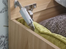GFW GFW Panama Oak Blanket Box (Flat Packed)