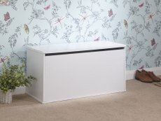 GFW GFW Panama White Blanket Box (Flat Packed)