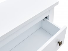 GFW GFW Deluxe White 2 Tier Shoe Cabinet (Flat Packed)