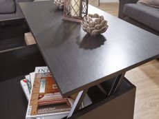 GFW GFW Ultimate Espresso 2 Drawer Storage Coffee Table (Flat Packed)