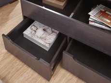 GFW GFW Ultimate Espresso 2 Drawer Storage Coffee Table (Flat Packed)
