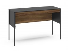 Birlea Birlea Opus Walnut and Black Study Desk (Flat Packed)