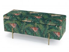 LPD LPD Lola Jungle Print Fabric Blanket Box (Assembled)