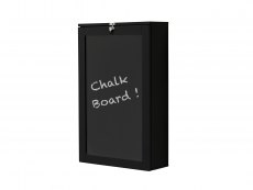 LPD LPD Arlo Black Foldaway Wall Desk (Flat Packed)