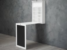 LPD LPD Arlo White Foldaway Wall Desk (Flat Packed)