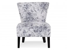 LPD LPD Austen Floral Upholstered Fabric Accent Chair