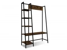 LPD LPD Ealing Black and Rustic Pine Large Hallway Unit