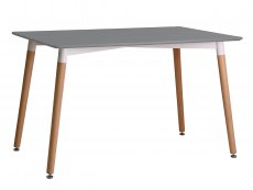 LPD LPD Fraser Grey 120cm Dining Table (Flat Packed)