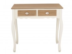 LPD LPD Juliette Cream and Oak 2 Drawer Console Table (Assembled)