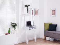 GFW GFW Stockholm White Ladder Desk (Flat Packed)