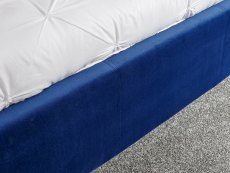 GFW GFW Pettine 4ft6 Double Royal Blue Upholstered Fabric Ottoman Bed Frame
