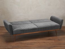 LPD LPD Nico Grey Velvet Fabric Sofa Bed