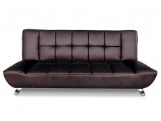 LPD LPD Vogue Brown Faux Leather Sofa Bed