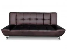 LPD LPD Vogue Brown Faux Leather Sofa Bed