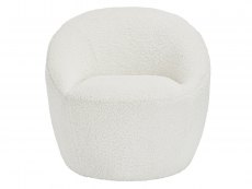 LPD Cocoon White Occasional Chair