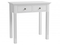 Kenmore Catlyn White 2 Drawer Dressing Table (Flat Packed)