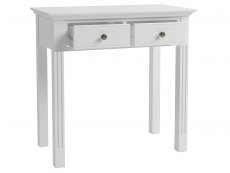 Kenmore Kenmore Catlyn White 2 Drawer Dressing Table (Flat Packed)