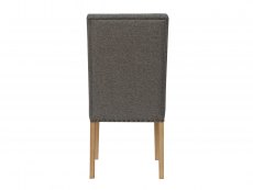 Kenmore Kenmore Avalon Dark Grey Fabric Dining Chair