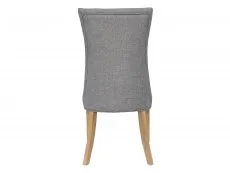 Kenmore Kenmore Brora Light Grey Fabric Dining Chair