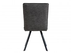 Kenmore Kenmore Faris Grey Faux Leather Dining Chair