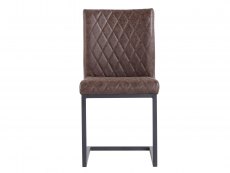 Kenmore Kenmore Flynn Brown Faux Leather Dining Chair