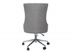 Kenmore Kenmore Golspie Light Grey Upholstered Fabric Office Chair