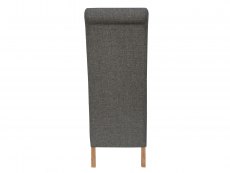 Kenmore Kenmore Jackson Dark Grey Fabric Dining Chair