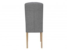 Kenmore Kenmore Tain Light Grey Fabric Dining Chair