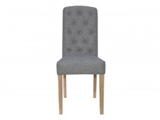 Kenmore Kenmore Tain Light Grey Fabric Dining Chair