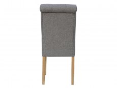 Kenmore Kenmore Yara Light Grey Fabric Dining Chair
