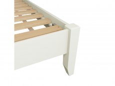 Kenmore Kenmore Patterdale 4ft6 Double White and Oak Wooden Bed Frame