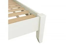 Kenmore Kenmore Patterdale 4ft6 Double White and Oak Wooden Bed Frame