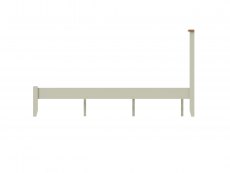 Kenmore Kenmore Patterdale 5ft King Size White and Oak Wooden Bed Frame