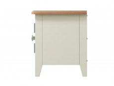 Kenmore Kenmore Patterdale White and Oak 1 Door TV Cabinet (Assembled)