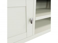 Kenmore Kenmore Patterdale White and Oak 1 Door TV Cabinet (Assembled)