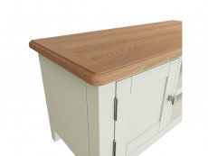 Kenmore Kenmore Patterdale White and Oak 1 Door TV Cabinet (Assembled)