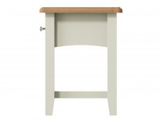 Kenmore Kenmore Patterdale White and Oak 1 Drawer Lamp Table (Assembled)