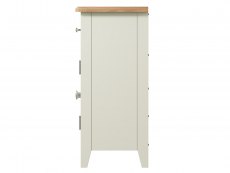 Kenmore Kenmore Patterdale White and Oak 2 Door 1 Drawer Compact Sideboard (Assembled)