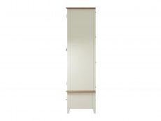 Kenmore Kenmore Patterdale White and Oak 2 Door 1 Drawer Double Wardrobe (Flat Packed)