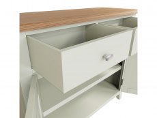 Kenmore Kenmore Patterdale White and Oak 2 Door 2 Drawer Sideboard (Assembled)