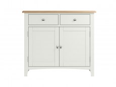 Kenmore Kenmore Patterdale White and Oak 2 Door 2 Drawer Sideboard (Assembled)