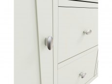 Kenmore Kenmore Patterdale White and Oak 2 Door 3 Drawer Large Sideboard (Assembled)