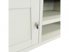 Kenmore Kenmore Patterdale White and Oak 2 Door Large TV Cabinet (Assembled)