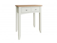 Kenmore Kenmore Patterdale White and Oak 2 Drawer Dressing Table (Flat Packed)